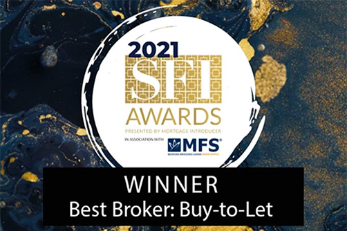 SFI awards winner for best broker Buy to let
